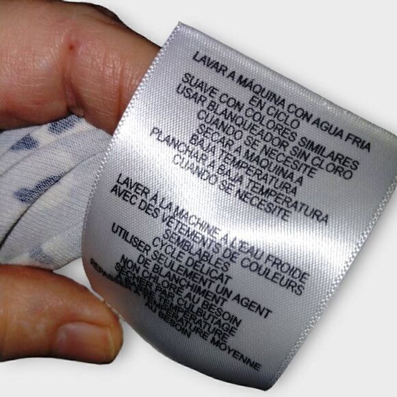 Donna Morgan Womens Dress Sz 6 Grey Jersey Collar Pullover Casual Work Business‎ - Picture 12 of 13